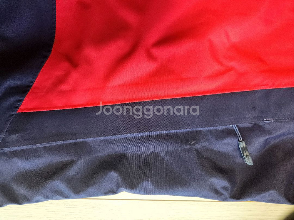 아이더 배색 디펜더 방수방풍 기능성 바람막이 자켓s(새--2