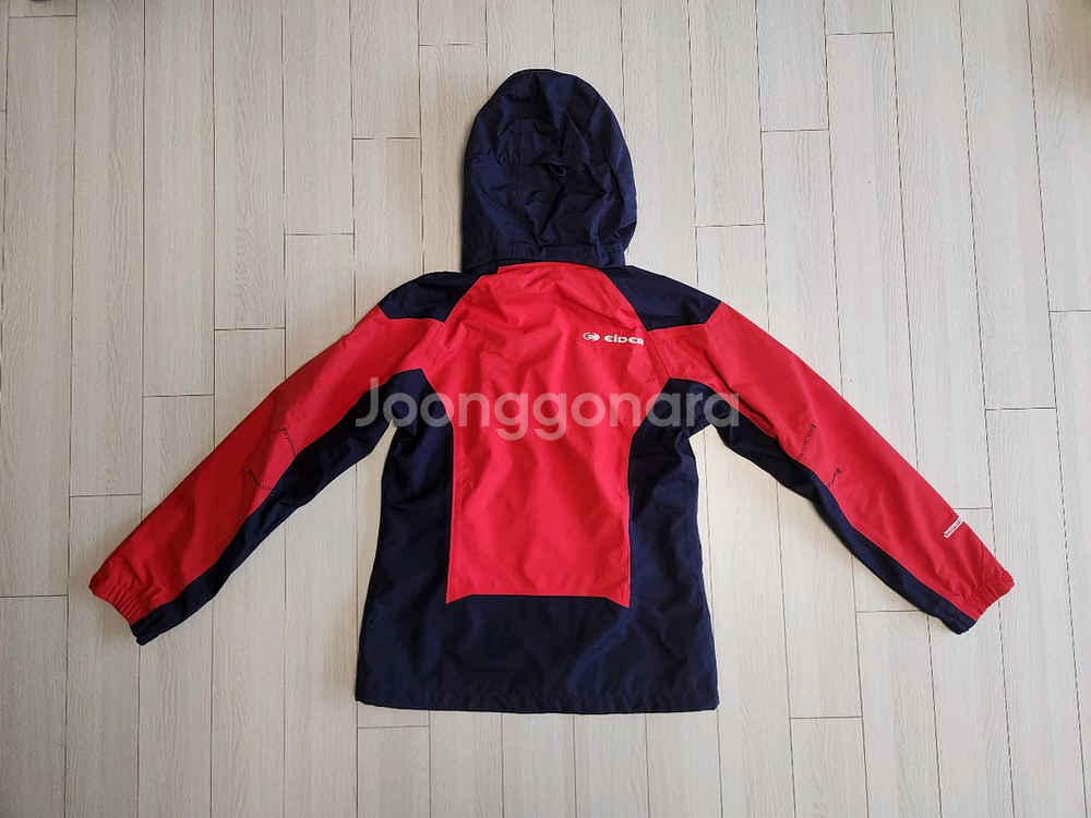 아이더 배색 디펜더 방수방풍 기능성 바람막이 자켓s(새--6