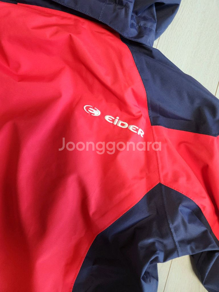 아이더 배색 디펜더 방수방풍 기능성 바람막이 자켓s(새--7