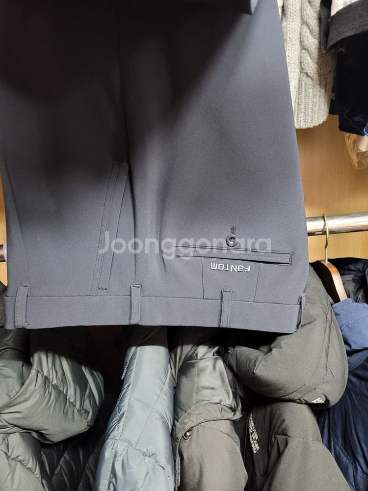 팬텀 본딩기모팬츠 38--3