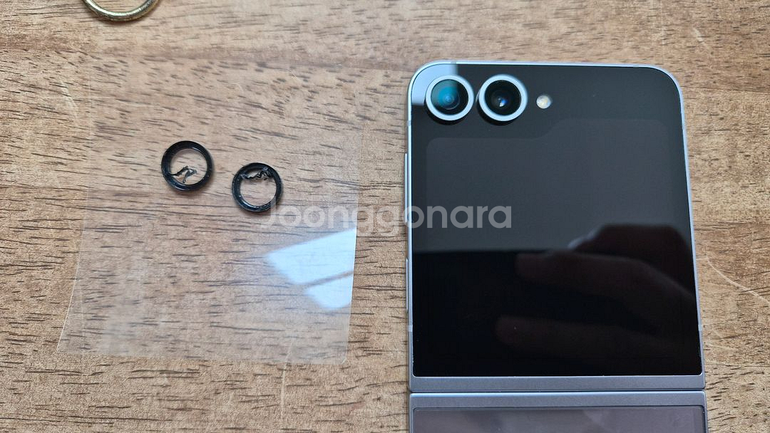 갤럭시 Z Flip6 플립6 풀박스 + 케이스, 보호필--9