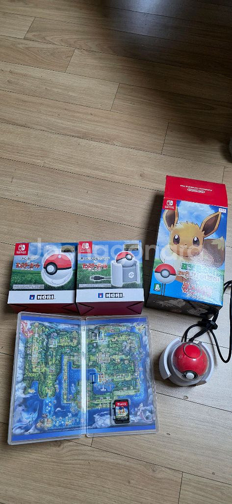 스위치1 레츠고이브이+몬스터볼 풀박--0