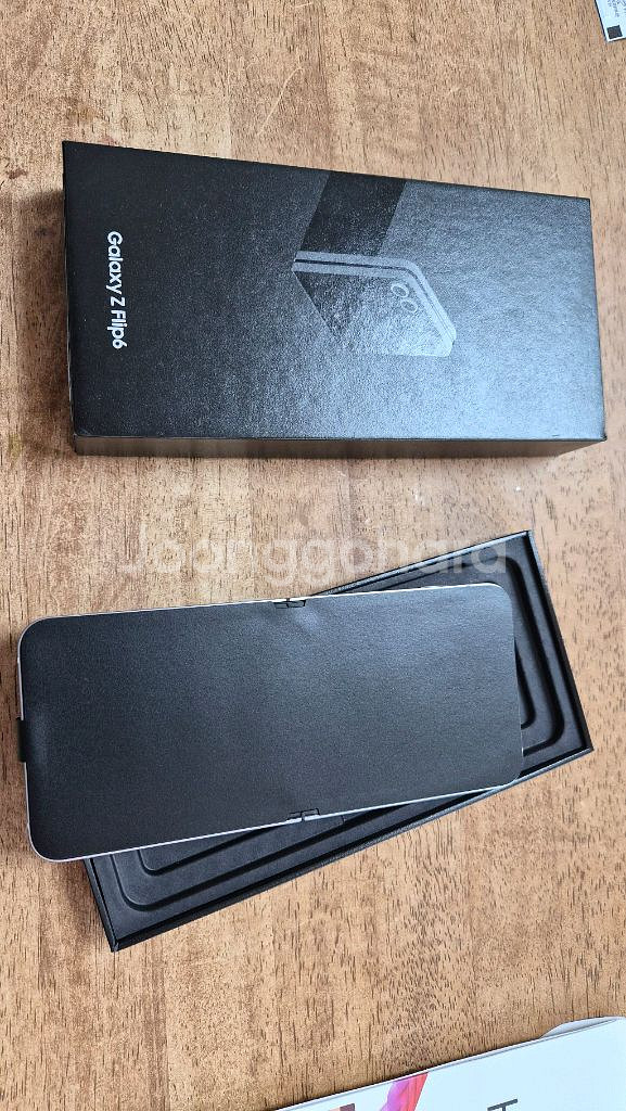 갤럭시 Z Flip6 플립6 풀박스 + 케이스, 보호필--4