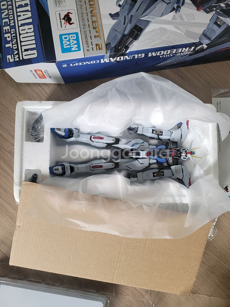 (개봉전시품) 메탈빌드 프리덤 건담 컨셉2 판매합니다--5