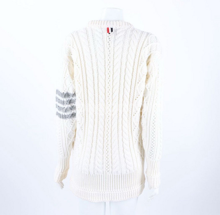 [정품]톰브라운 메리노울 100% 사선 완장 니트 원피--1