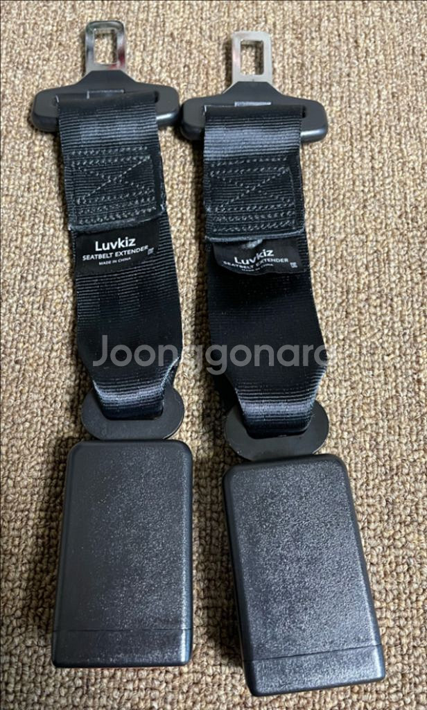 러브키즈 KC인증 안전벨트 연장 클립 D 2개--0