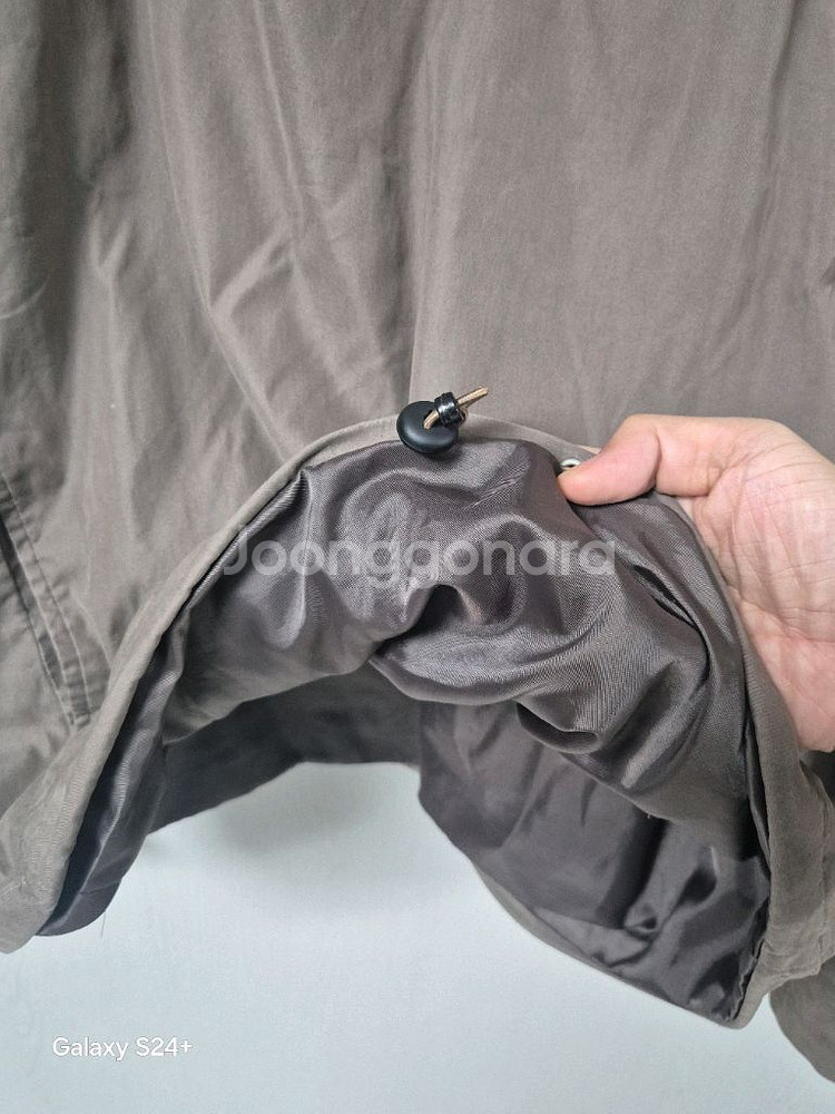 쏘베이직 갈색 후드티 105 (넘이쁨)--5