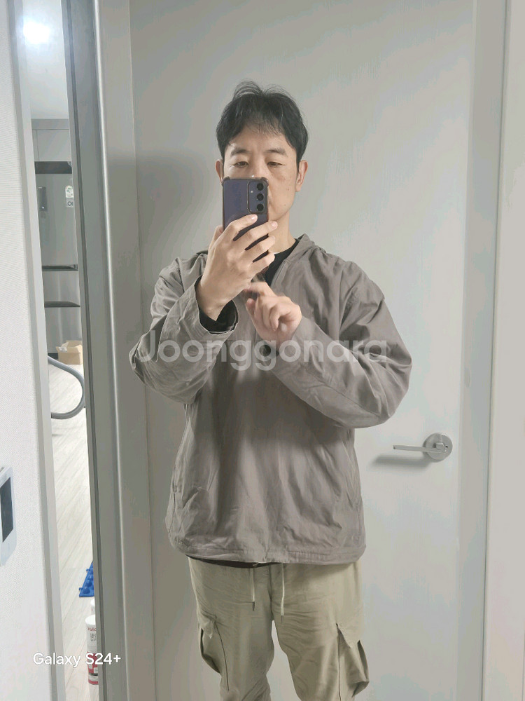 쏘베이직 갈색 후드티 105 (넘이쁨)--8