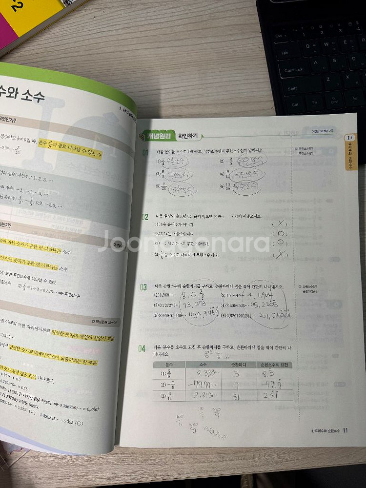 개념원리 중학 수학 2-1 (개정판)--1