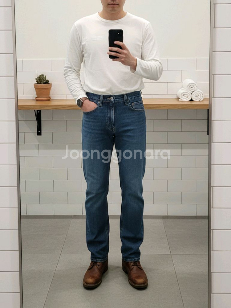 [30]<칼하트>Straight Fit 데님 팬츠--0