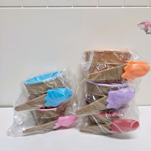 아이스크림 컵 스푼 콘 모양 어린이집 유치원 생일 이유