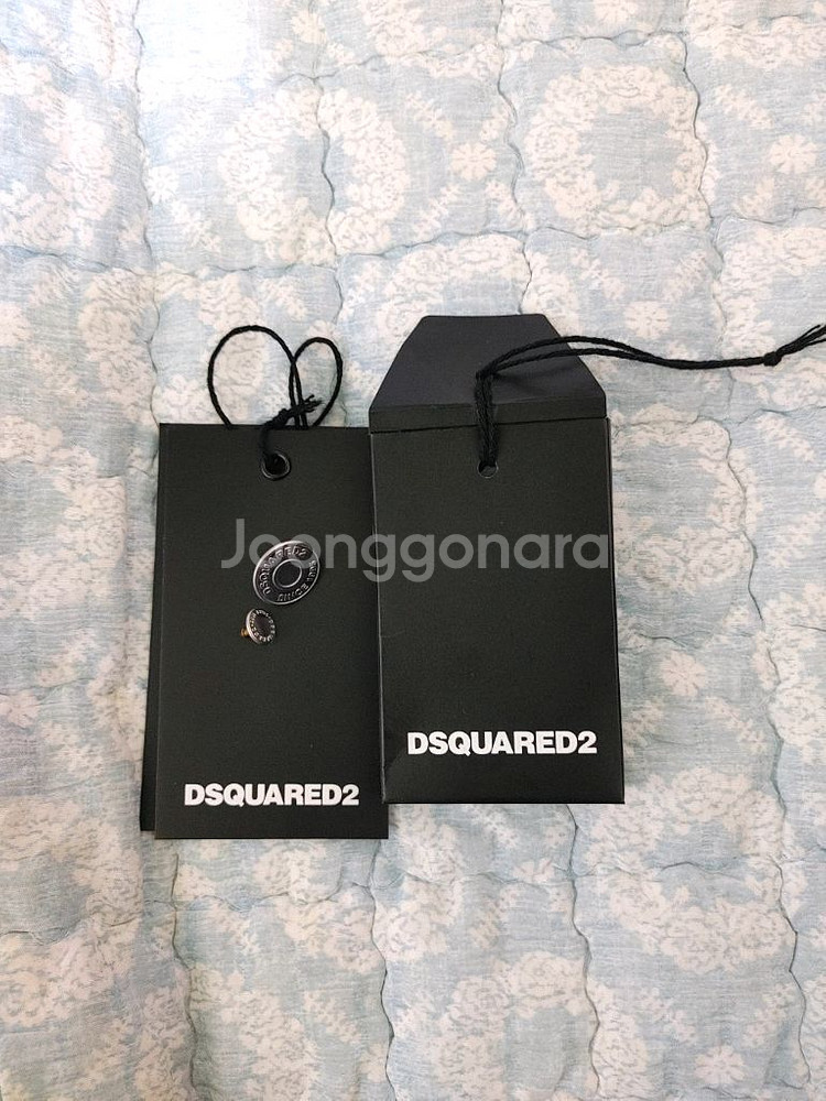 디스퀘어드 데님후드 자켓--4