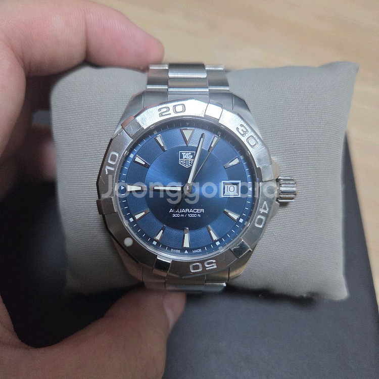 태그호이어 아쿠아레이서 41mm way1112 시계 풀--3