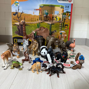 슐라이히 피규어 총 30종 사파리 모험기지포함 새제품