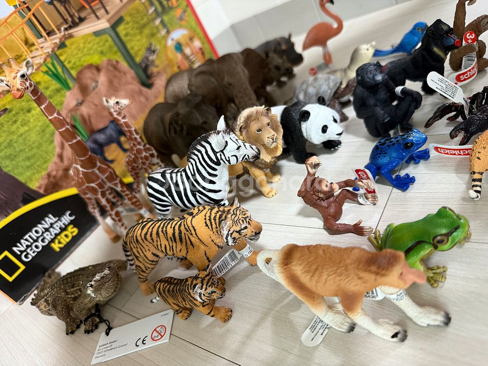 슐라이히 피규어 총 30종 사파리 모험기지포함 새제품--4