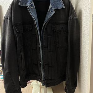 준지 21ss 이중데님레이어드 트러커 46