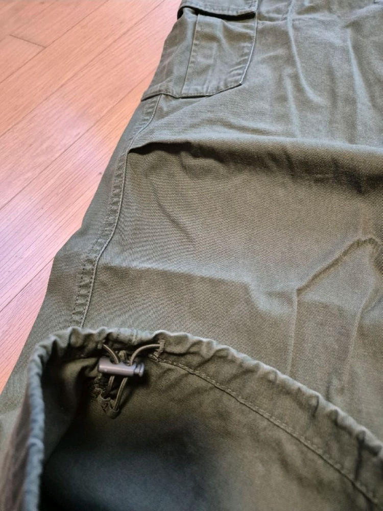 무신사 키즈 카고 팬츠 카키 140--1