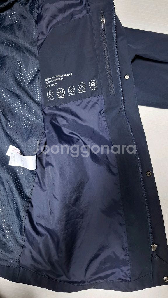 네파 24년식 듀라이크 방수코트 105 후드 야상자켓--7