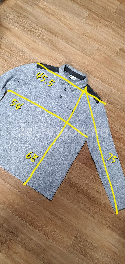 남.100) 마모트 남성 등산 긴팔티 (보온) 동절기--2