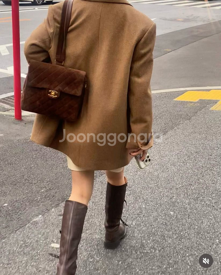 [쏭스튜디오] 테일러드 자켓(브라운/새상품)--3