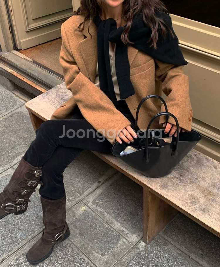 [쏭스튜디오] 테일러드 자켓(브라운/새상품)--6