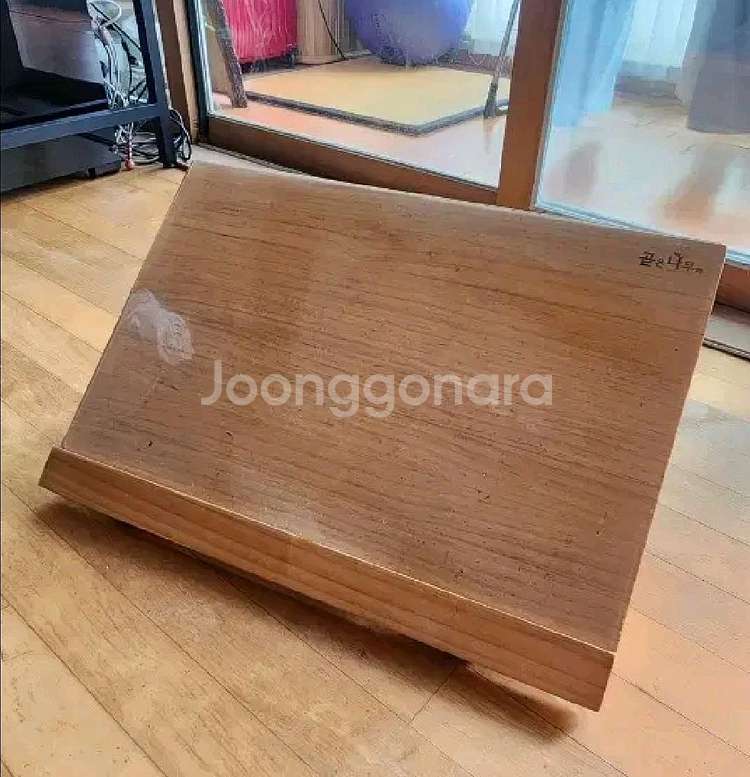 곧은 나무 독서대 60cm--0