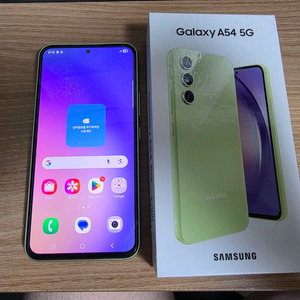 퀀텀4 A54 5G 라임 128GB 듀얼심 듀얼유심