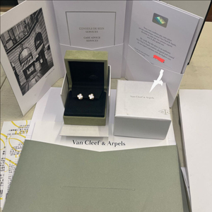 반클리프 알함브라 이어링 스위트 옐로우골드