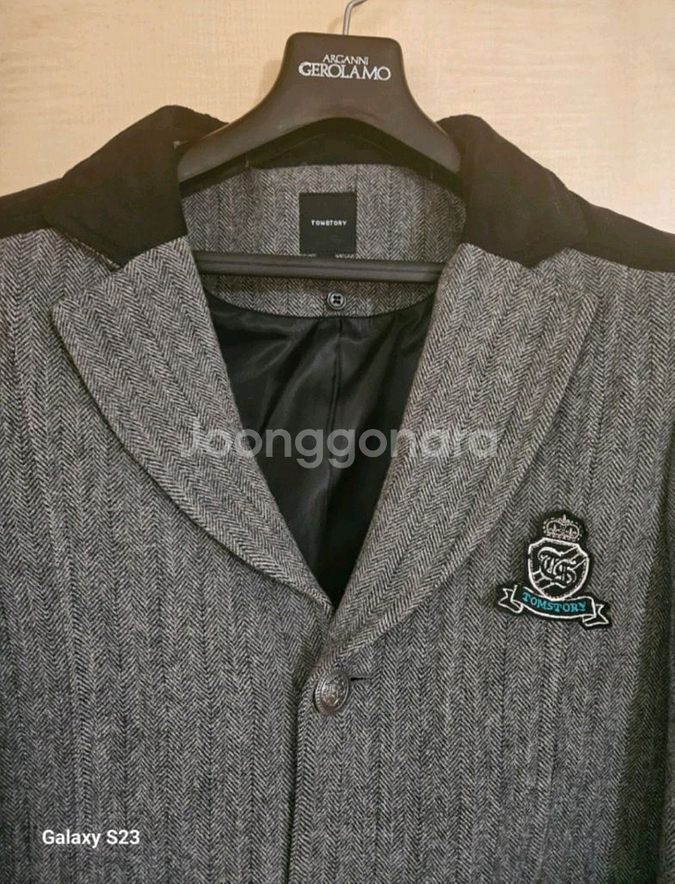 톰보이 톰스토리 콤비 자켓--1