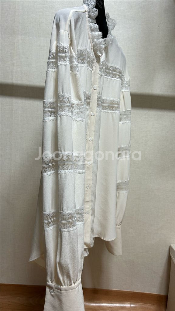 산드로 Sandro 레이스 블라우스 2--1