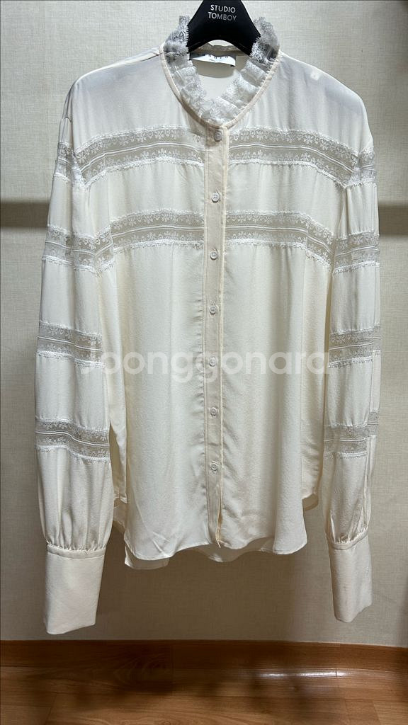 산드로 Sandro 레이스 블라우스 2--6