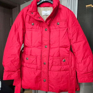 거의새것 한섬 오브제 다운 레드 다운 점퍼