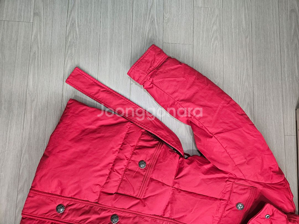 거의새것 한섬 오브제 다운 레드 다운 점퍼--2