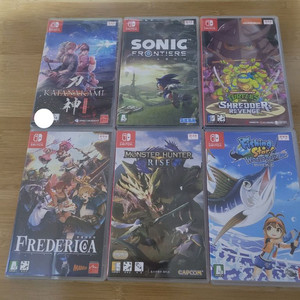 닌텐도 스위치 게임 칩 모음