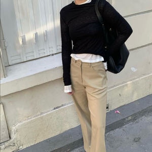 ugst 세미 부츠컷 팬츠3