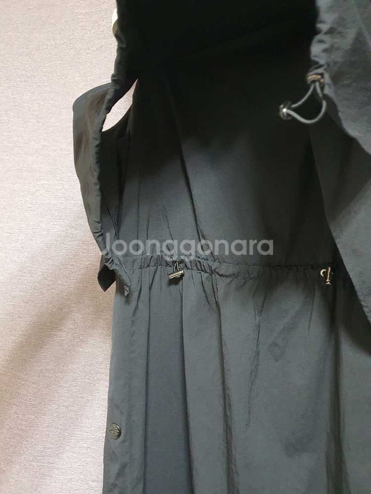 타임 time 드로우스트링 슬리브리스 원피스 66 사--6