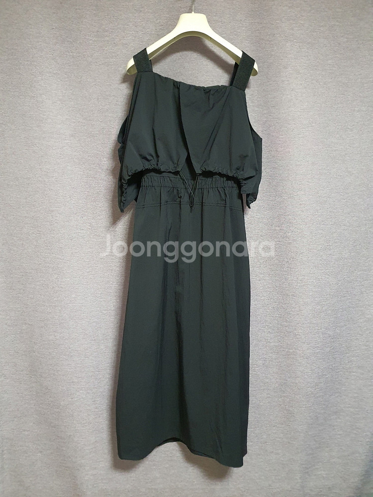 타임 time 드로우스트링 슬리브리스 원피스 66 사--7