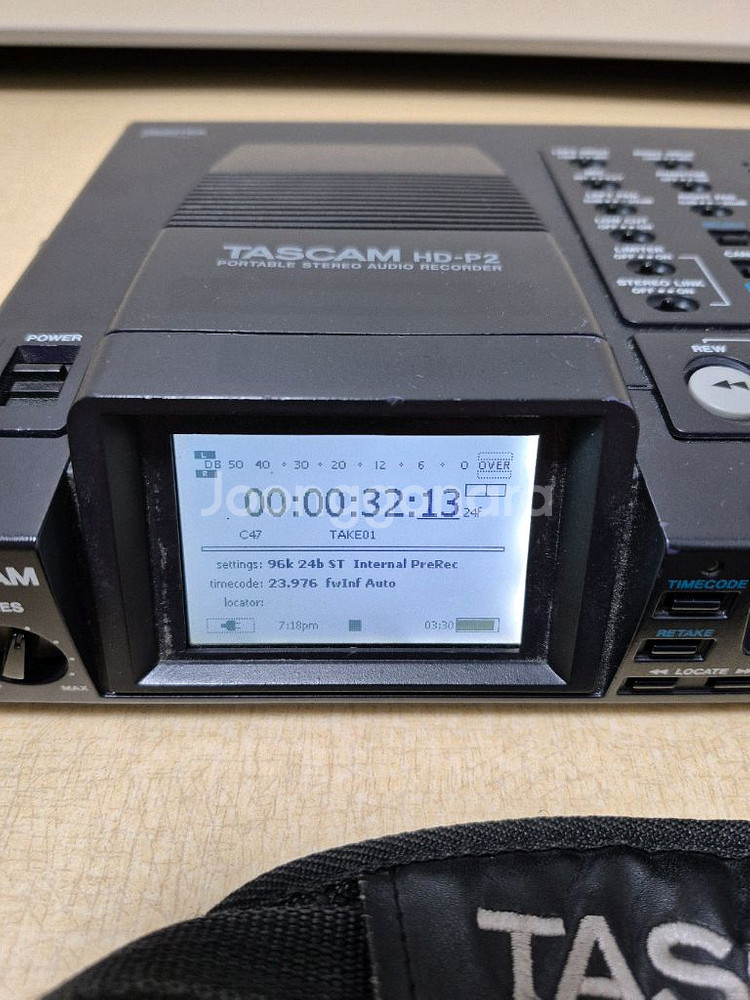 타스캄.TASCAM. HD-P2 방송국용 멀티 레코더--7