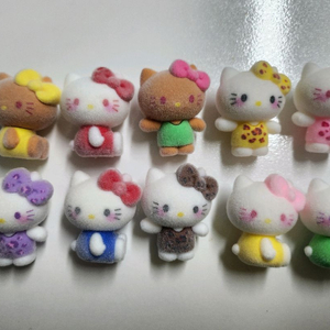 키티 미니 피규어 10개 세트