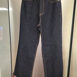 롤업 데님 S 새상품