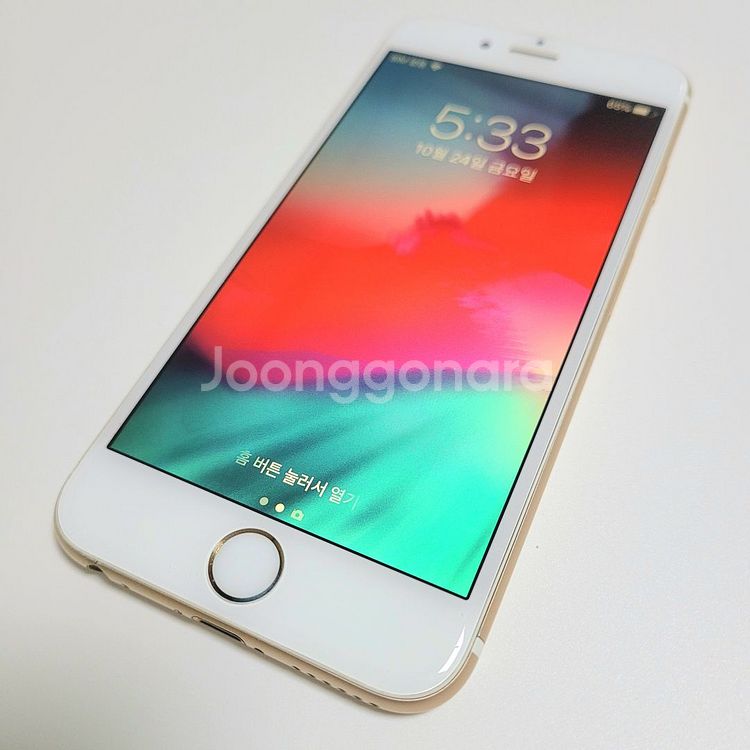 아이폰6 64GB 골드--0