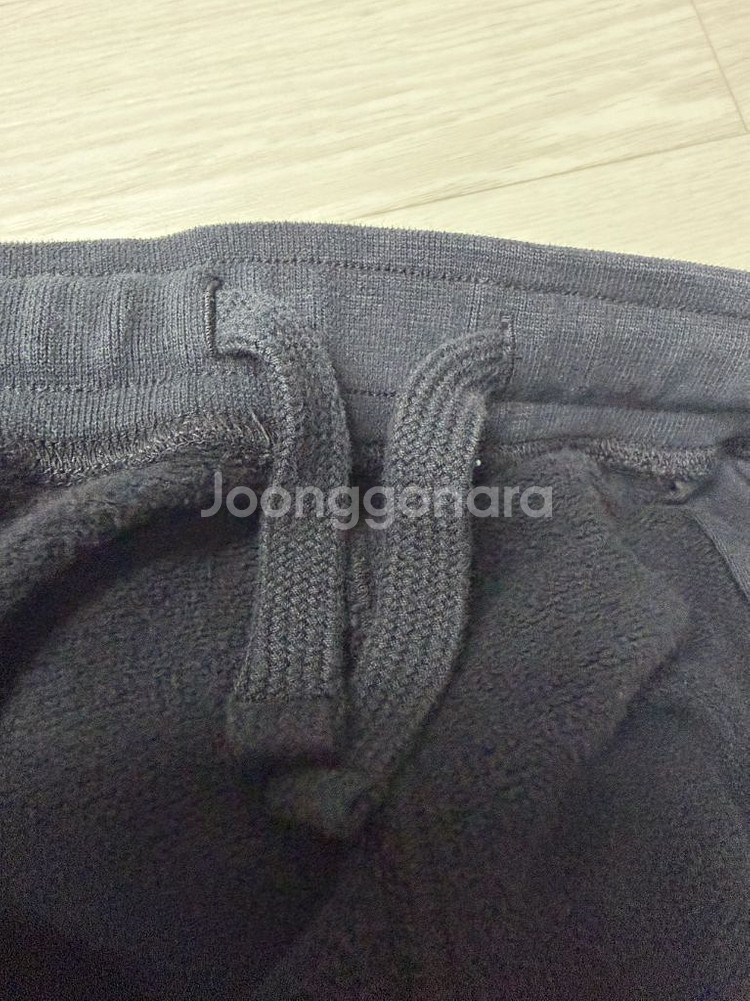 [XL] 스톤아일랜드 25FW 블랙 조거 트레이닝 팬츠--6