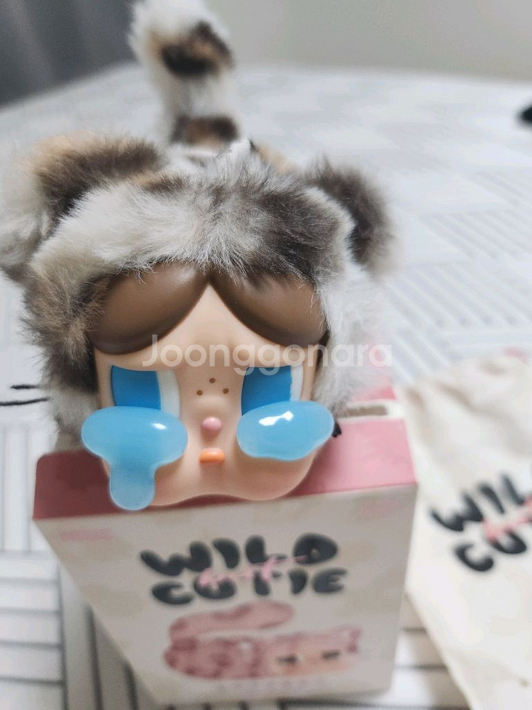 팝마트 크라이베이비 키링 빈티지냥이--0
