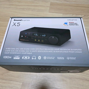 사운드블라스터 X5 판매합니다