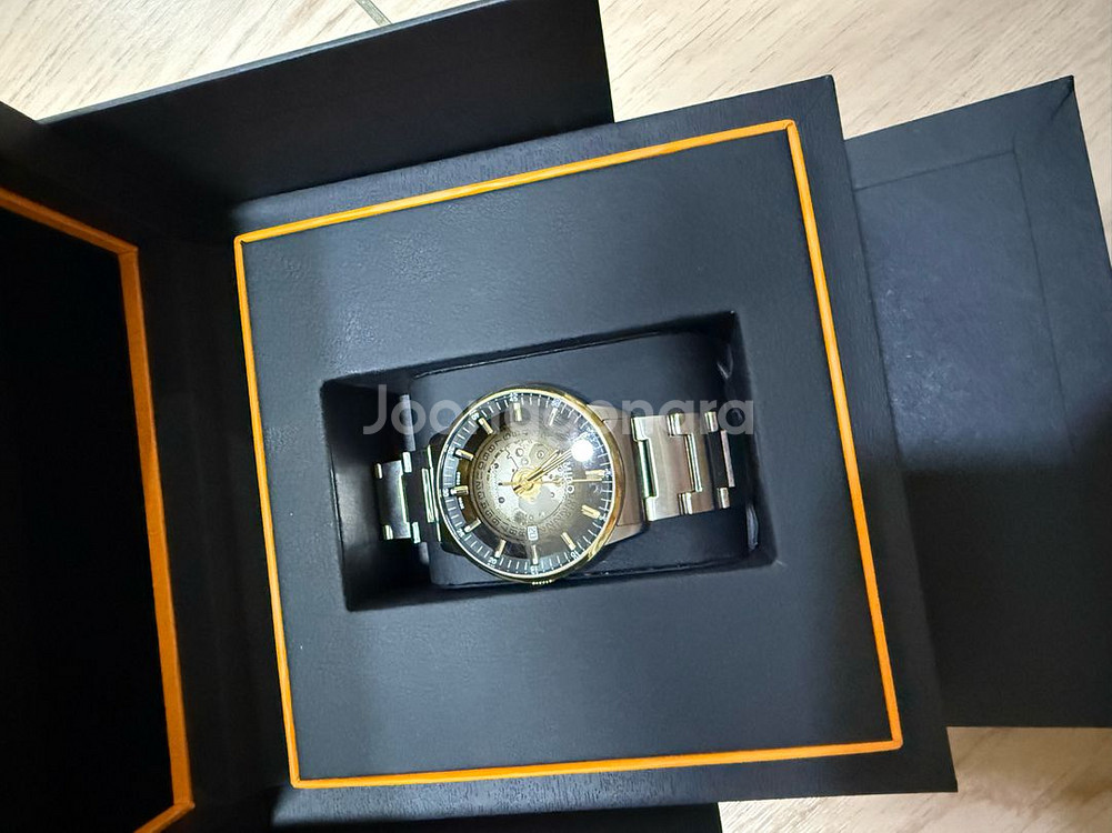 미도 커맨더 그래디언트 골드베젤--0