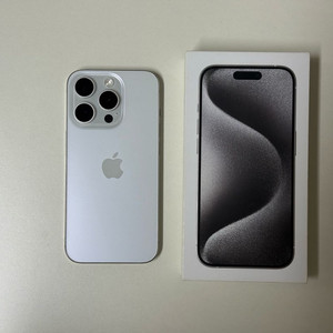 아이폰15pro 256 화이트 (애케플ㅇ)