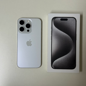 아이폰15pro 256 화이트 (애케플ㅇ)