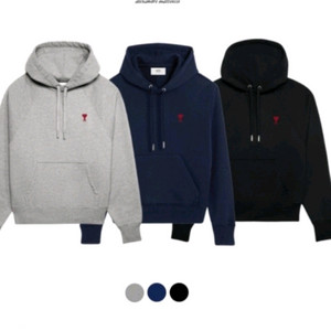 아미 스몰로고 후드티 새상품