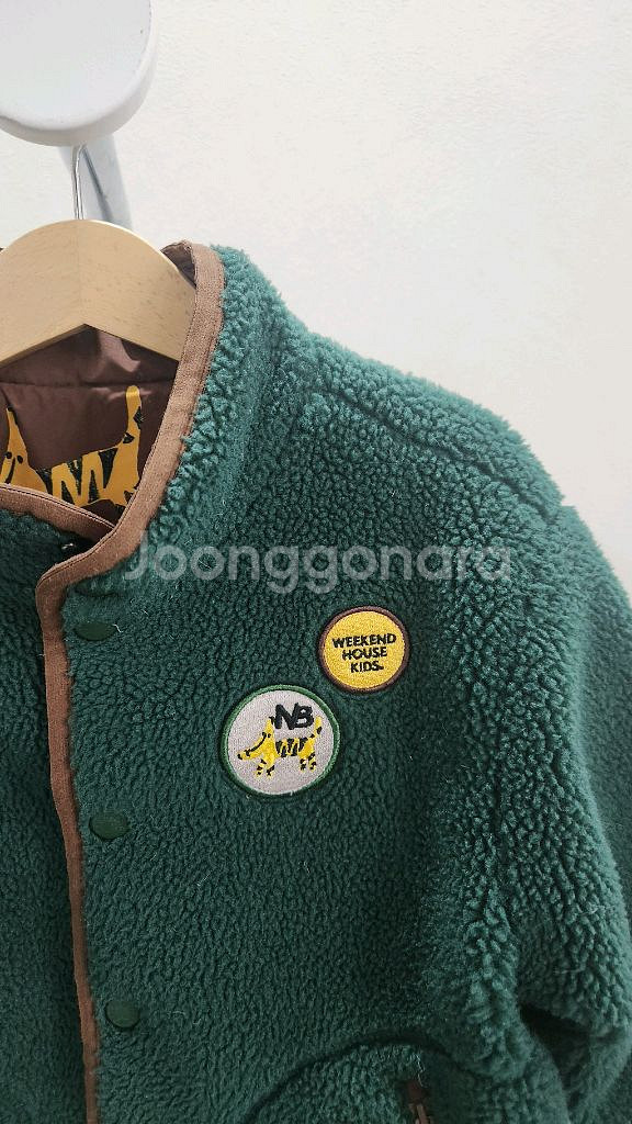 뉴발란스 키즈 리버시블(양면) 덤블 점퍼 110--1