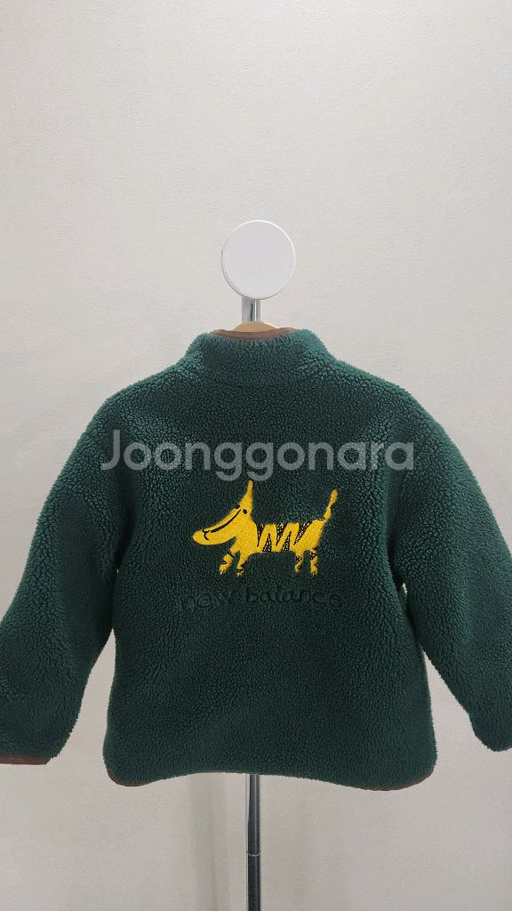 뉴발란스 키즈 리버시블(양면) 덤블 점퍼 110--3